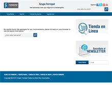 Tablet Screenshot of grupoferrepat.com